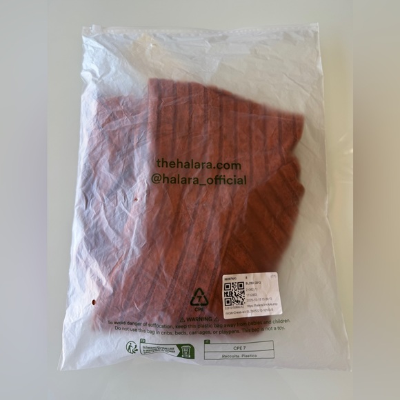 🛍️SALE🛍️ HALARA Ribbed Knit V Neck Long Sleeve Fit &  Flare Mini Casual Dress - Picture 8 of 9